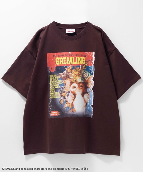 Mac-House(マックハウス)の「【GREMLINS/グレムリン】 ムービーポスターTシャツ(Tシャツ/カットソー・メンズ・ホワイト/ブラウン/チャコールグレー/ブラック・M/L/XL)」の12枚目の写真