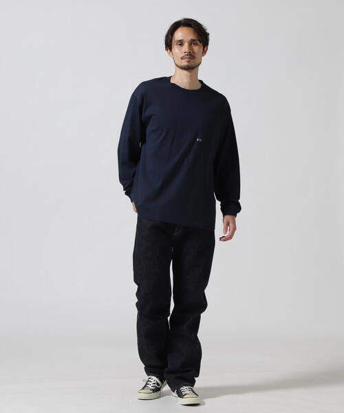DENHAM/デンハム/7 POCKET LS TEE（Tシャツ/カットソー