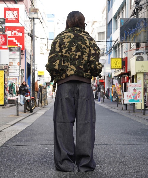 リジットデニム　バギーパンツ FACTOTUM】リジットデニム バギー『Poul』（デニムパンツ