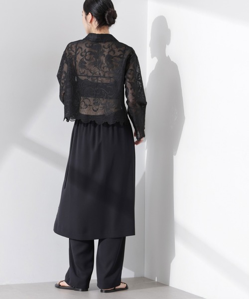 NANO universe(ナノユニバース)の「ストレッチポンチカップ付きブラトップキャミソール(キャミソール・レディース・ブラック/ホワイト・M/S)」の15枚目の写真