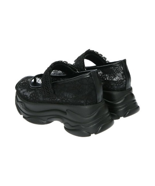 F i.n.t（フィント）の「レース使いスニーカーサンダル【LLサイズあり】/ fint　フィント（サンダル・レディース・オフホワイト/ブラック・S/LL/L/M）」の14枚目の写真