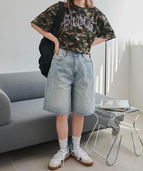 WEGO(ウィゴー)の「WEGO/ラインストーンショートT(Tシャツ/カットソー・レディース・ブラック/ホワイト/その他1・MEDIUM/SMALL)」の6枚目の写真