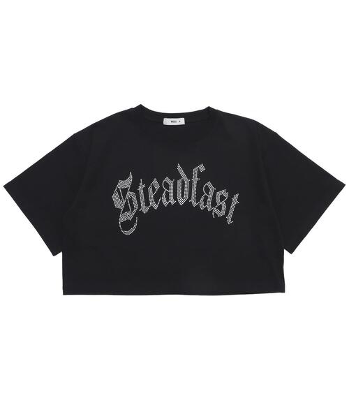 WEGO(ウィゴー)の「WEGO/ラインストーンショートT(Tシャツ/カットソー・レディース・ブラック/ホワイト/その他1・MEDIUM/SMALL)」の21枚目の写真