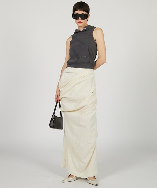 スカート Drape Ribbon Skirt Front ribbon dolly skirt（スカート）｜AVENCHUMU