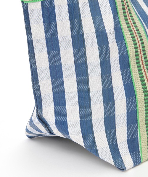 LAKOLE（ラコレ）の「アソートチェックビッグトートバッグ / 290891（トートバッグ・レディース・パープル/ブラック/ブルー・FREE）」の6枚目の写真