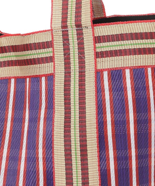 LAKOLE（ラコレ）の「アソートチェックビッグトートバッグ / 290891（トートバッグ・レディース・パープル/ブラック/ブルー・FREE）」の5枚目の写真