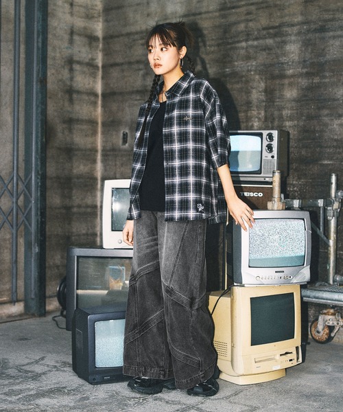 MSG（エムエスジー）の「ヴィンテージライクワンポイントタンクトップ【UNISEX】（タンクトップ・メンズ・ブラック/ホワイト/ブラック系/グレー系・S/M/L/XL）」の10枚目の写真