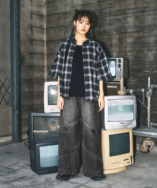 MSG（エムエスジー）の「ヴィンテージライクワンポイントタンクトップ【UNISEX】（タンクトップ・メンズ・ブラック/ホワイト/ブラック系/グレー系・S/M/L/XL）」の11枚目の写真