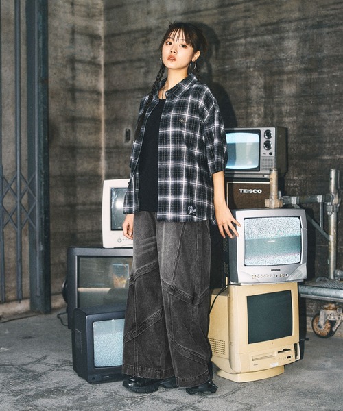 MSG（エムエスジー）の「ヴィンテージライクワンポイントタンクトップ【UNISEX】（タンクトップ・メンズ・ブラック/ホワイト/ブラック系/グレー系・S/M/L/XL）」の13枚目の写真