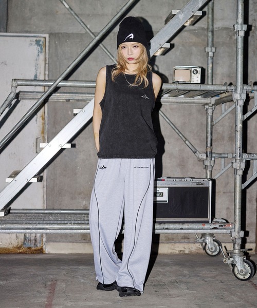 MSG（エムエスジー）の「ヴィンテージライクワンポイントタンクトップ【UNISEX】（タンクトップ・メンズ・ブラック/ホワイト/ブラック系/グレー系・S/M/L/XL）」の18枚目の写真
