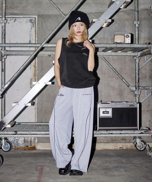 MSG（エムエスジー）の「ヴィンテージライクワンポイントタンクトップ【UNISEX】（タンクトップ・メンズ・ブラック/ホワイト/ブラック系/グレー系・S/M/L/XL）」の19枚目の写真