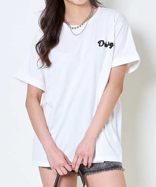 GORGE(ゴージ)の「サガラロゴTシャツ(Tシャツ/カットソー・レディース・オフホワイト/ブラック・F)」の15枚目の写真