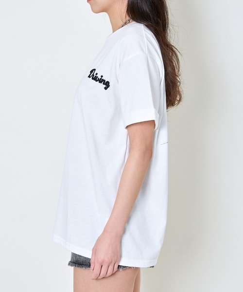 GORGE(ゴージ)の「サガラロゴTシャツ(Tシャツ/カットソー・レディース・オフホワイト/ブラック・F)」の5枚目の写真