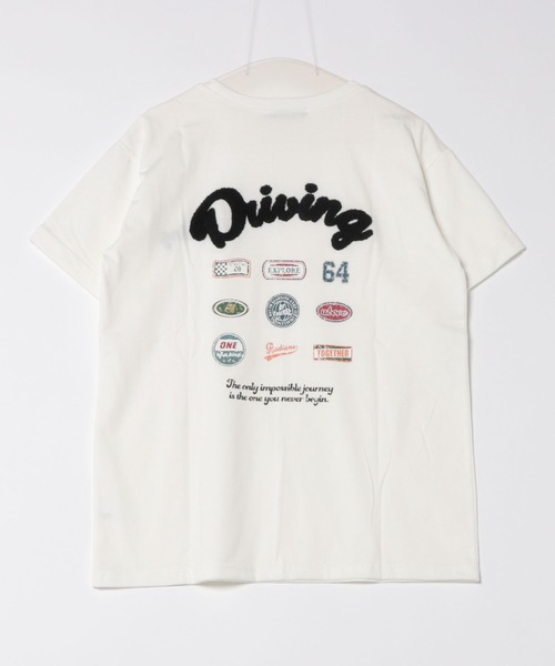 GORGE(ゴージ)の「サガラロゴTシャツ(Tシャツ/カットソー・レディース・オフホワイト/ブラック・F)」の11枚目の写真