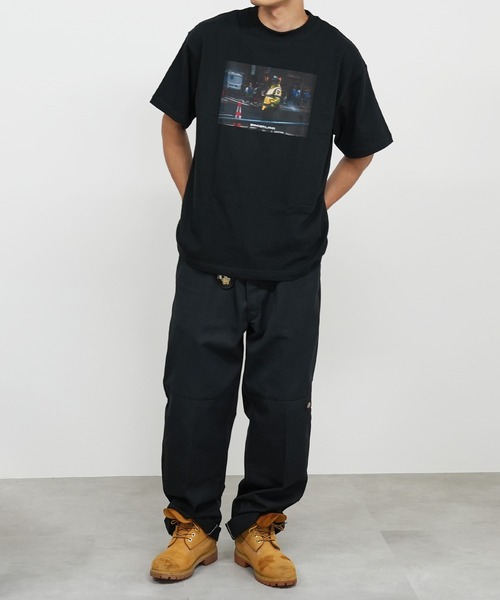 BASIS(ベイシス)の「SANDER LAND 8.2ozオーガニックコットン Yellow Police 半袖Tシャツ(Tシャツ/カットソー・メンズ・ホワイト/ブラック・LARGE/X-LARGE/MEDIUM)」の15枚目の写真