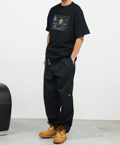 BASIS(ベイシス)の「SANDER LAND 8.2ozオーガニックコットン Yellow Police 半袖Tシャツ(Tシャツ/カットソー・メンズ・ホワイト/ブラック・LARGE/X-LARGE/MEDIUM)」の17枚目の写真