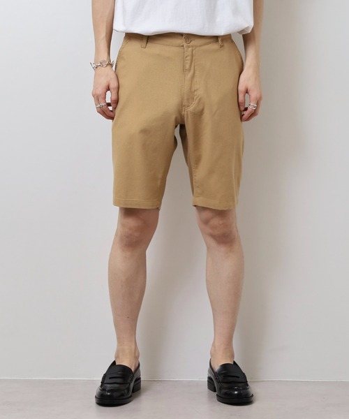 Relation（リレーション）の「リネンショートパンツ（その他パンツ・メンズ・ピンク/サックスブルー/カーキ/ホワイト/ベージュ/ブラック/グレー・M/XL/XXL/S/L）」の20枚目の写真