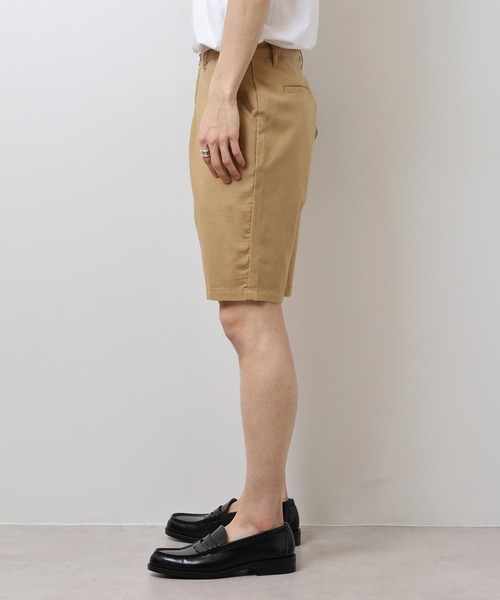 Relation（リレーション）の「リネンショートパンツ（その他パンツ・メンズ・ピンク/サックスブルー/カーキ/ホワイト/ベージュ/ブラック/グレー・M/XL/XXL/S/L）」の21枚目の写真
