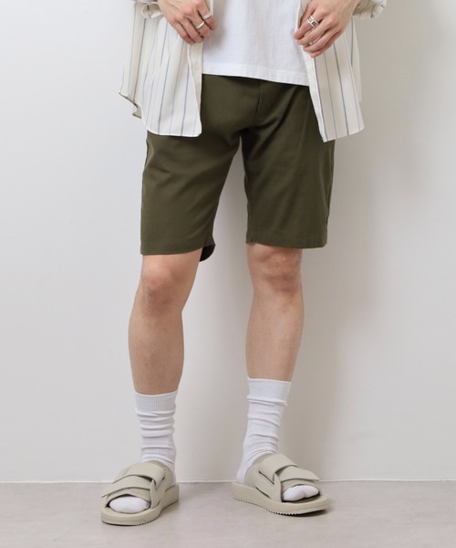 Relation（リレーション）の「リネンショートパンツ（その他パンツ・メンズ・ピンク/サックスブルー/カーキ/ホワイト/ベージュ/ブラック/グレー・M/XL/XXL/S/L）」の12枚目の写真