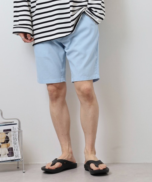 Relation（リレーション）の「リネンショートパンツ（その他パンツ・メンズ・ピンク/サックスブルー/カーキ/ホワイト/ベージュ/ブラック/グレー・M/XL/XXL/S/L）」の14枚目の写真