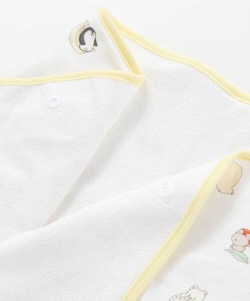 SLAP SLIP BABY（スラップスリップベビー）の「【お揃い/接触冷感】アニマルフルーツプリント柄ひんやり2wayおくるみベビー（おくるみ・キッズ・ブルー系その他/イエロー系その他・FREE）」の13枚目の写真