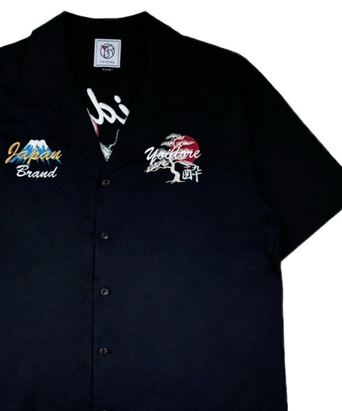 JACKROSE(ジャックローズ)の「YOIDORE スカシャツ(シャツ/ブラウス・メンズ・ブラック・L/M/XL)」の1枚目の写真