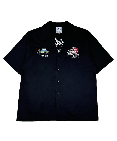 JACKROSE(ジャックローズ)の「YOIDORE スカシャツ(シャツ/ブラウス・メンズ・ブラック・L/M/XL)」の2枚目の写真