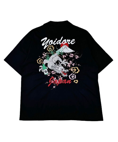 JACKROSE(ジャックローズ)の「YOIDORE スカシャツ(シャツ/ブラウス・メンズ・ブラック・L/M/XL)」の3枚目の写真