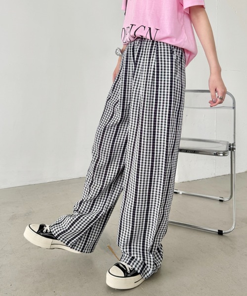 Ultimus / Check Pants スラックス チェックパンツ セール】レースラインチェックパンツ（その他パンツ）｜SOLLON