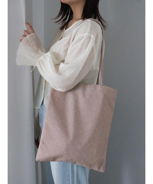 ehka sopo(エヘカソポ)の「ラメトートバッグ(トートバッグ・レディース・シルバー/イエロー/ピンク・F)」の5枚目の写真