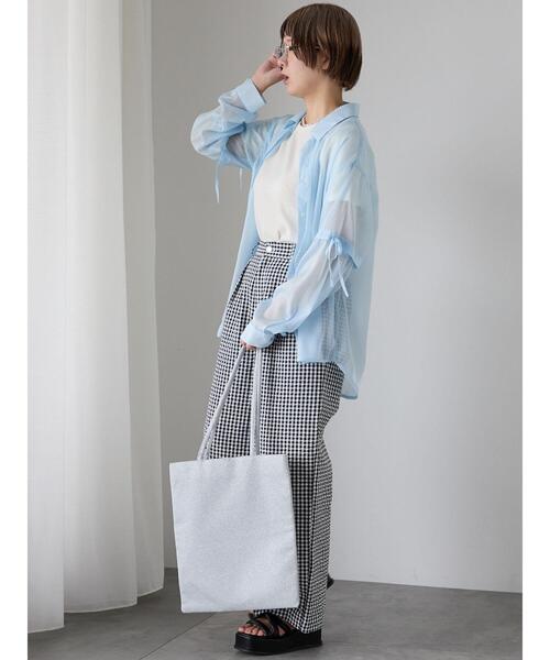 ehka sopo(エヘカソポ)の「ラメトートバッグ(トートバッグ・レディース・シルバー/イエロー/ピンク・F)」の11枚目の写真