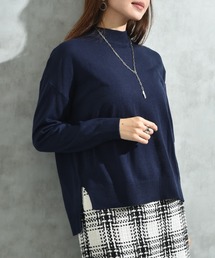 INTERPLANET | １２Ｇ天竺ハイネックプルオーバー(ニット/セーター)