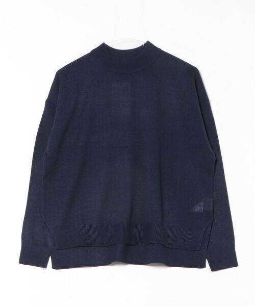 INTERPLANET（インタープラネット）の「１２Ｇ天竺ハイネックプルオーバー（ニット/セーター・レディース・グレー/ネイビー/レッド/グリーン・FREE）」の9枚目の写真