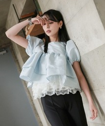 DONOBAN | シャイニーフレアトップス(Tシャツ/カットソー)