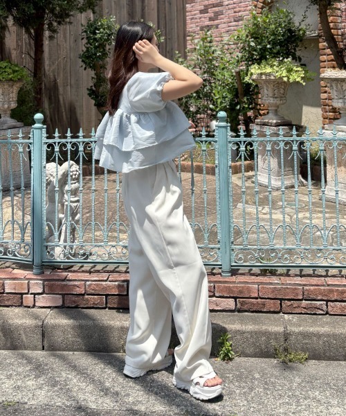 シャイニーフレアトップス（Tシャツ/カットソー）｜DONOBAN（ドノバン