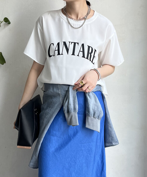 WEB限定】partenzaロゴプリントTEE | DOUDOU(ドゥドゥ