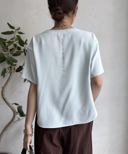WEB限定】partenzaロゴプリントTEE | DOUDOU(ドゥドゥ