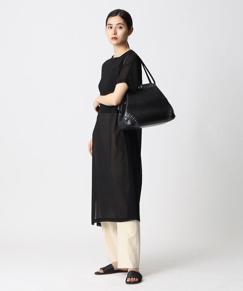 HIROKO HAYASHI(ヒロコハヤシ)の「VELENO(ヴェレーノ)ボストンバッグ(ボストンバッグ・レディース・ホワイト/ネイビー・00)」の19枚目の写真