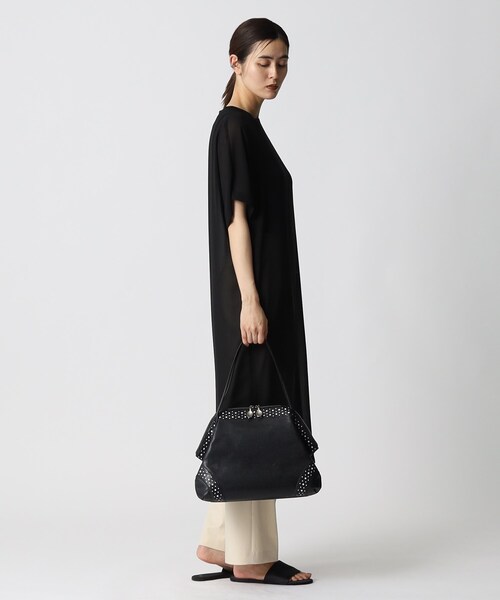 HIROKO HAYASHI(ヒロコハヤシ)の「VELENO(ヴェレーノ)ボストンバッグ(ボストンバッグ・レディース・ホワイト/ネイビー・00)」の20枚目の写真