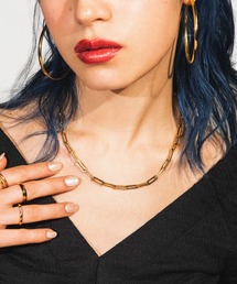 THE LIMELY（ザライムリー）の「ペーパーチェーンネックレス（ネックレス）」