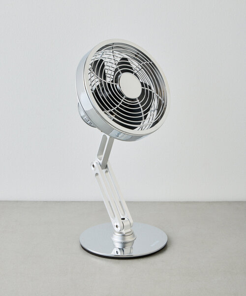 デスク扇風機　SWING ARM DESK FAN CROME 送料無料 DULTON（ダルトン）家具｜スウィング アーム デスク ファン