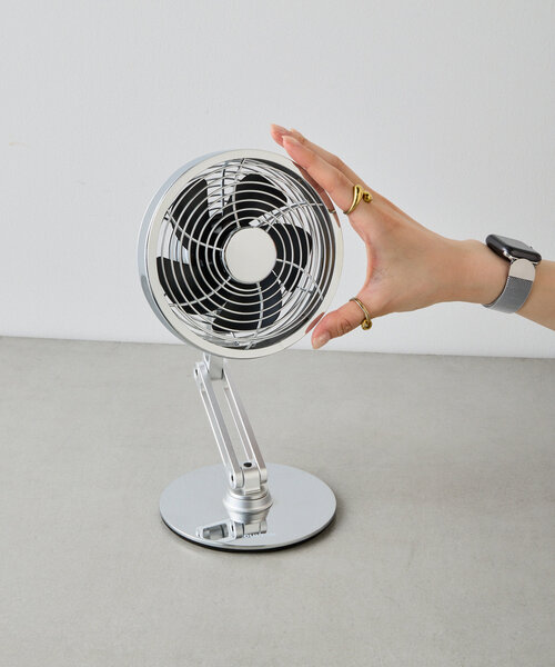 デスク扇風機　SWING ARM DESK FAN CROME 送料無料 楽天市場】ダルトン スウィング アーム デスク ファン DS-0900CR