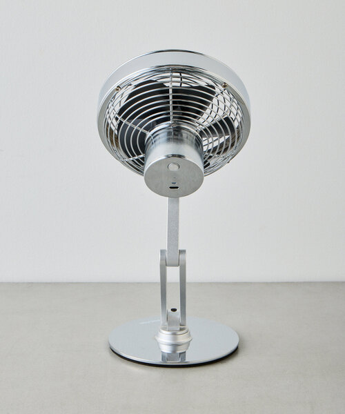 セール】SWING ARM DESK FAN CR/BK スウィング アームデスク