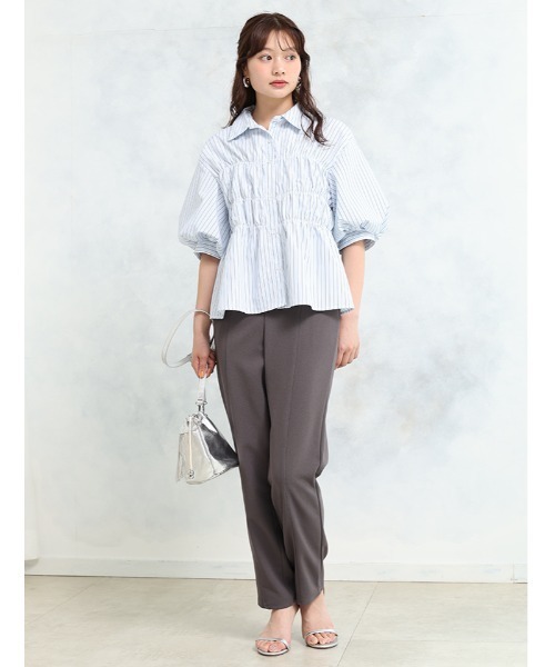 fifth(フィフス)の「ストレッチテーパードパンツ(その他パンツ・レディース・ブラック/ピンク/チャコールグレー・XS/M)」の16枚目の写真