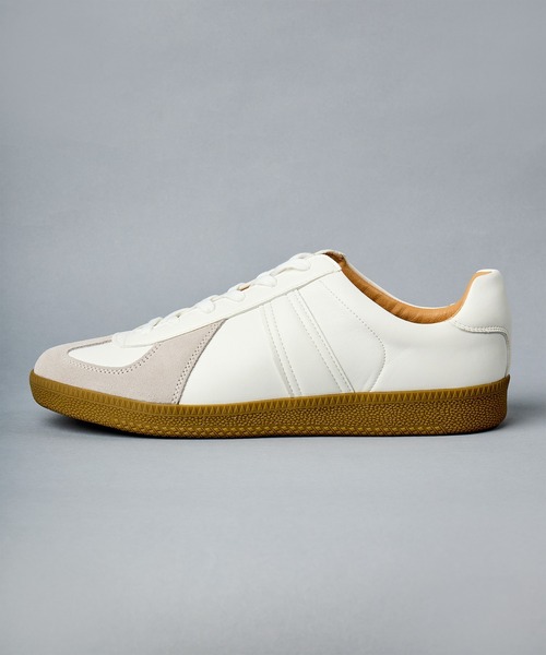 Le Sans Pareil（ル サン パレイユ）の「【 Le Sans Pareil / ルサンパレイユ 】GERMAN TRAINER for Le Sans Pareil（スニーカー・メンズ・ブラック/ホワイト・43/44/40/42/37/38/39）」の4枚目の写真