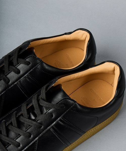 Le Sans Pareil（ル サン パレイユ）の「【 Le Sans Pareil / ルサンパレイユ 】GERMAN TRAINER for Le Sans Pareil（スニーカー・メンズ・ブラック/ホワイト・43/44/40/42/37/38/39）」の11枚目の写真