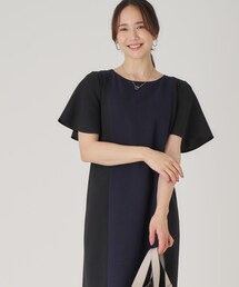 新品【クードシャンス】半袖　フレア　ワンピース　セレモニー　オケージョン　L 楽天市場】【洗える日本製セレモニーオフィスジャケット羽織れる