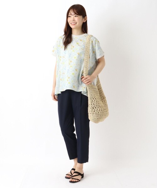 one'sterrace(ワンズテラス)の「柄編みペーパーショルダー(ショルダーバッグ・レディース・ベージュ系9/ライトグレー系8/ベージュ系8/グレー系4・99)」の22枚目の写真