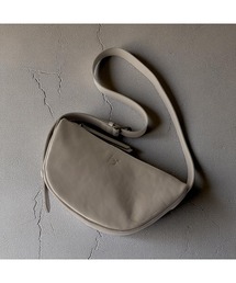 エーゼロ | 《牛革》ミニ半月ショルダーバッグ(ショルダーバッグ)