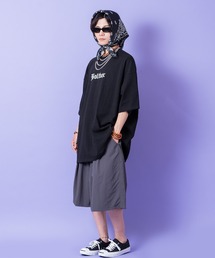 a.p.o.v.（エーピーオービー）の「a.p.o.v. コードロングベルトマットポリスーパーワイドハーフパンツ（その他パンツ）」